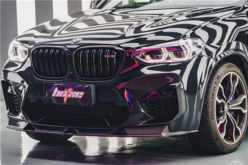BCTXE - BMW X3M F97 / X4M F98 DRY CARBON FIBRE FRONT LIP - Aero Carbon UK