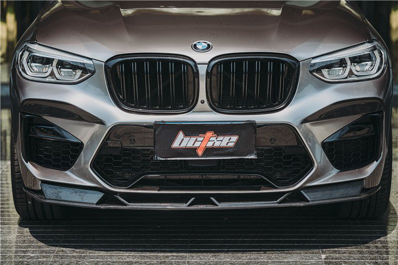 BCTXE - BMW X3M F97 / X4M F98 DRY CARBON FIBRE FRONT LIP - Aero Carbon UK