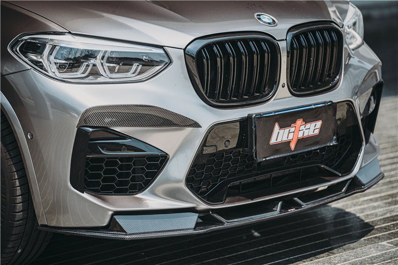 BCTXE - BMW X3M F97 / X4M F98 DRY CARBON FIBRE FRONT LIP - Aero Carbon UK