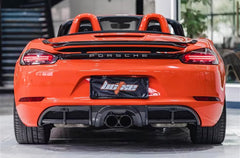 BCTXE - PORSCHE 718 BOXSTER / CAYMAN CARBON FIBRE REAR DIFFUSER - Aero Carbon UK