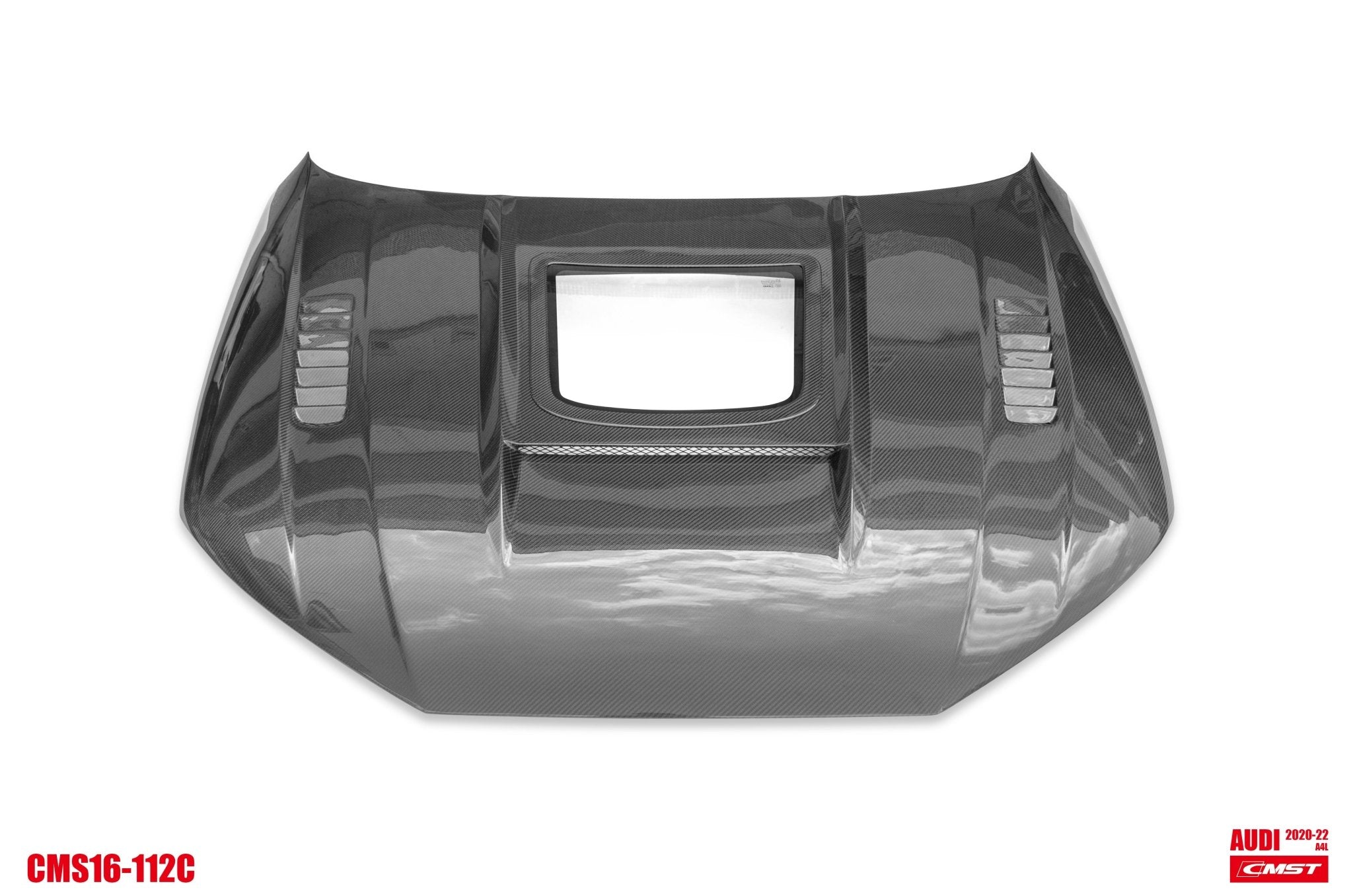 CMST - AUDI A4 S LINE / S4 B9 B9.5 CARBON FIBRE TRANSPARENT HOOD / BONNET - Aero Carbon UK