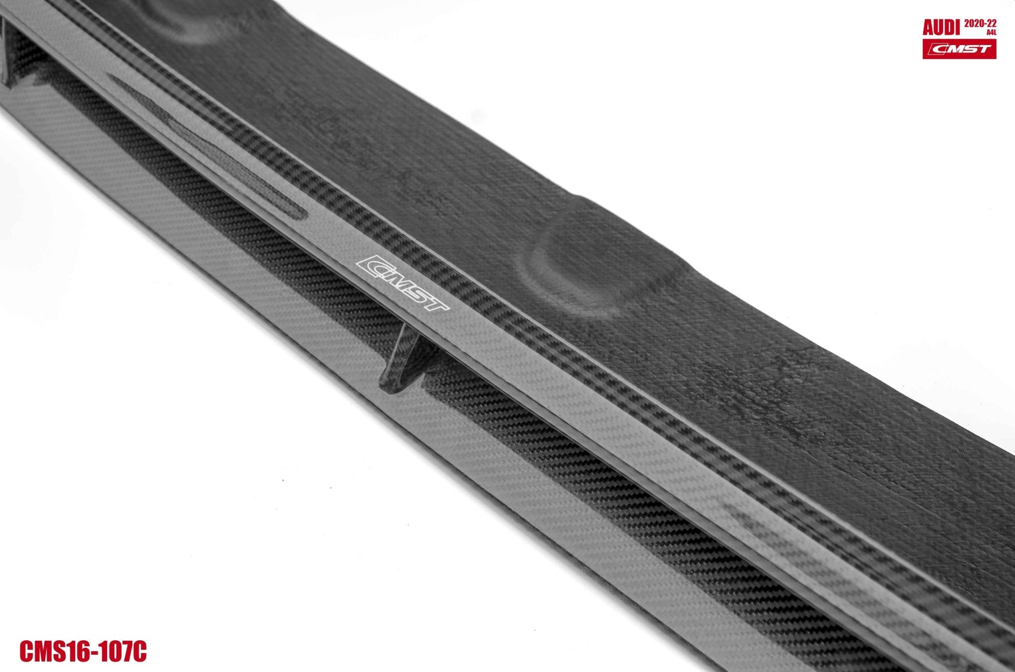 CMST - AUDI A4 S LINE / S4 B9.5 CARBON FIBRE FRONT LIP SPLITTER - Aero Carbon UK