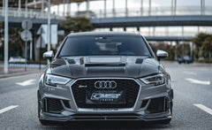 CMST - AUDI RS3 8V CARBON FIBRE FRONT CANNARDS - Aero Carbon UK