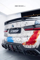 CMST - BMW 3 SERIES G20 LCI DRY CARBON FIBRE REAR DIFFUSER - Aero Carbon UK