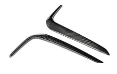 CMST - BMW 5 SERIES G30 PRE LCI CARBON FIBRE FRONT CANARDS - Aero Carbon UK