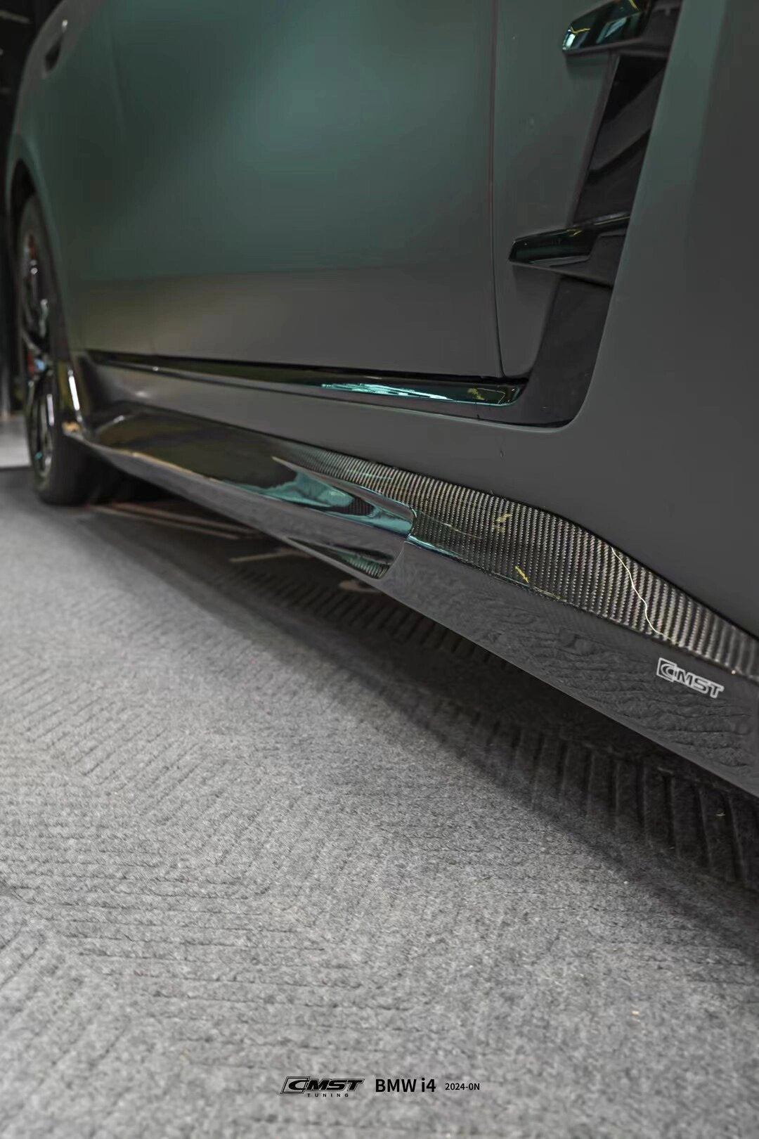 CMST - BMW I4 G26 M50 DRY CARBON FIBRE SIDE SKIRTS - Aero Carbon UK