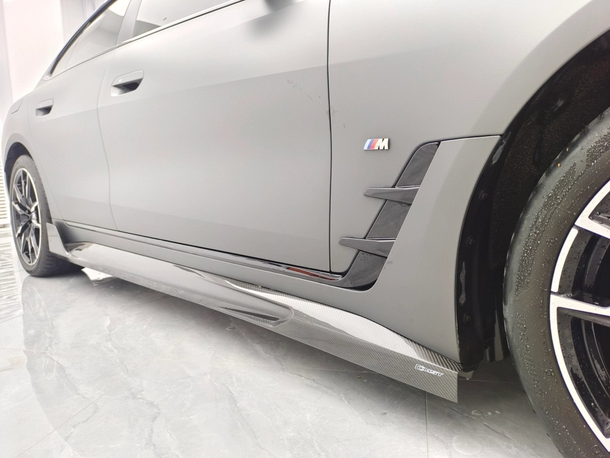 CMST - BMW I4 G26 M50 DRY CARBON FIBRE SIDE SKIRTS - Aero Carbon UK