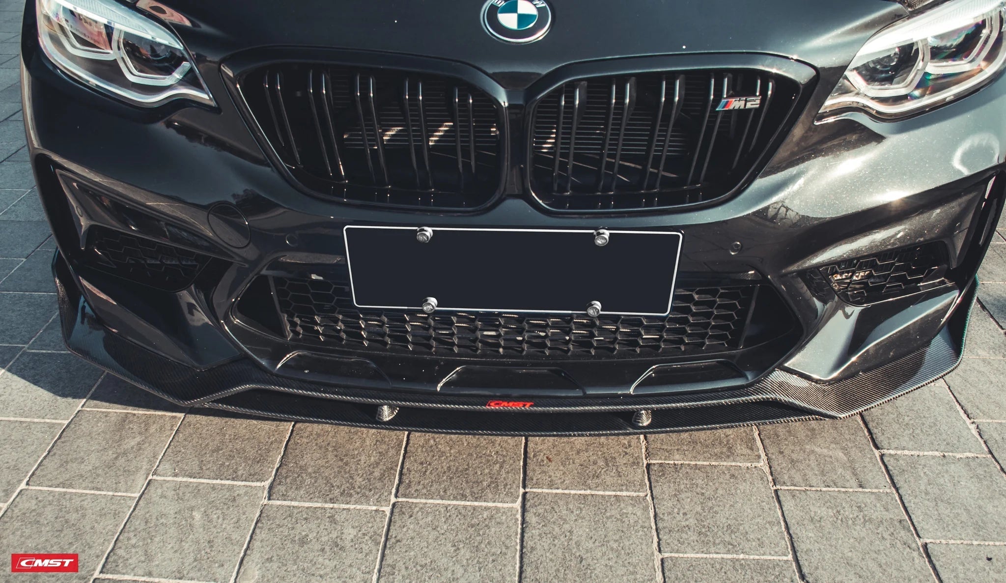 CMST - BMW M2 / M2C F87 CARBON FIBRE FRONT LIP - Aero Carbon UK