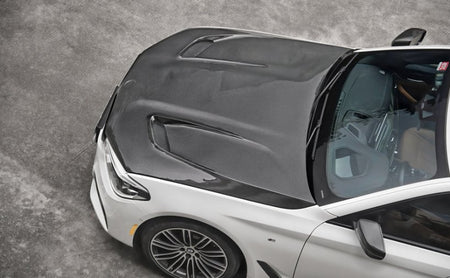 CMST - BMW M5 F90 G30 540i M550i CARBON FIBRE BONNET HOOD V2 - Aero Carbon UK