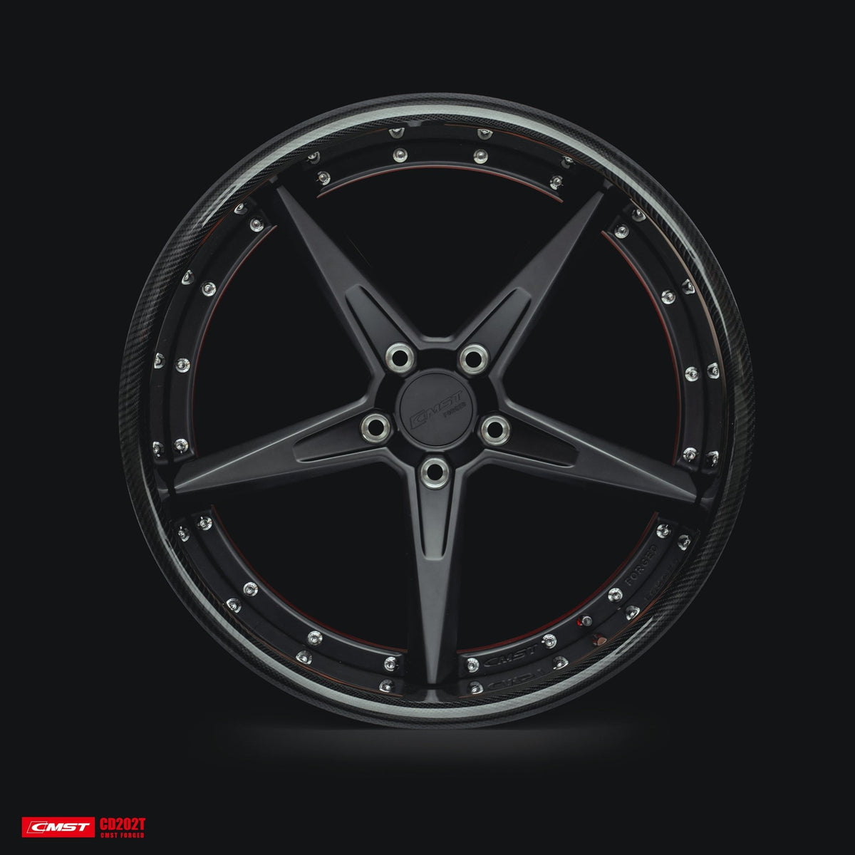 CMST - FORGED ALLOYS WHEELS CD202T - Aero Carbon UK