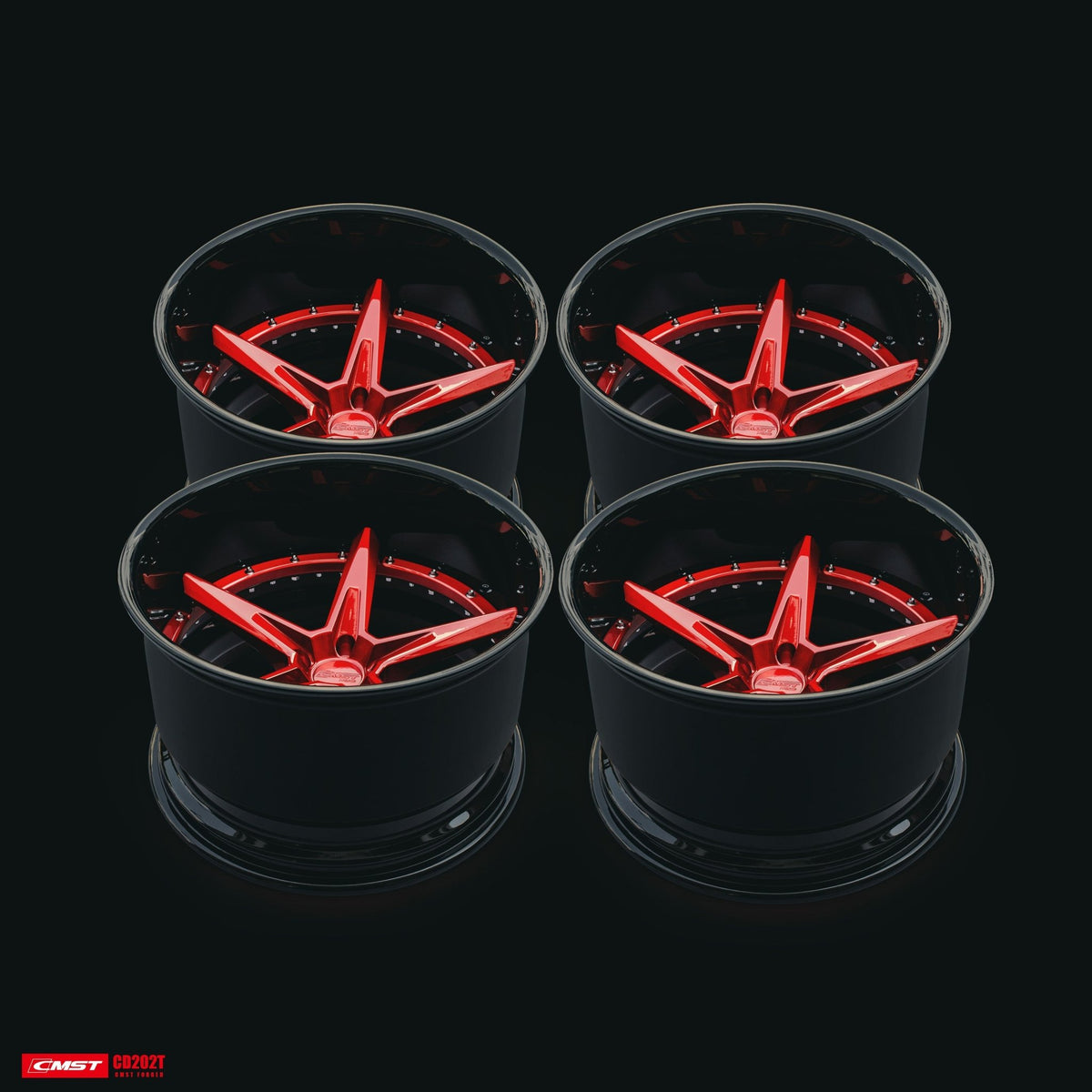 CMST - FORGED ALLOYS WHEELS CD202T - Aero Carbon UK
