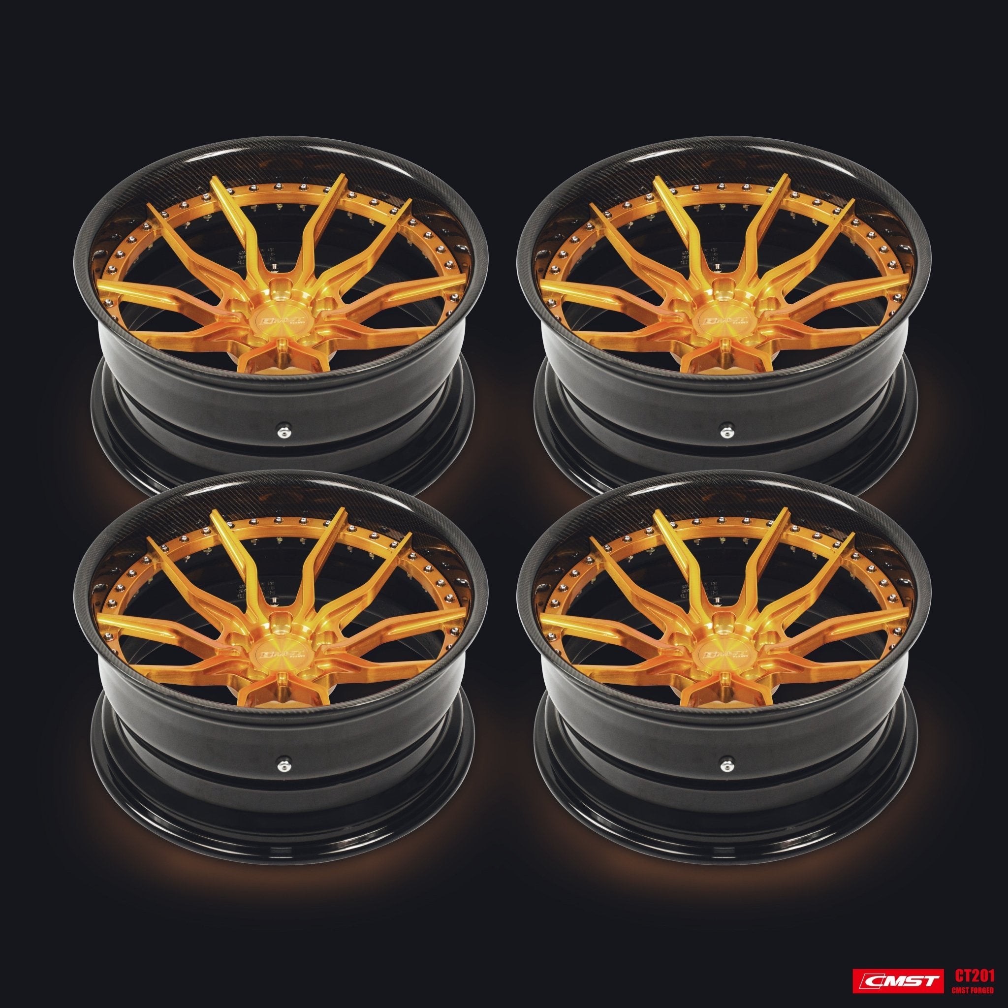 CMST - FORGED ALLOYS WHEELS CT201 - Aero Carbon UK