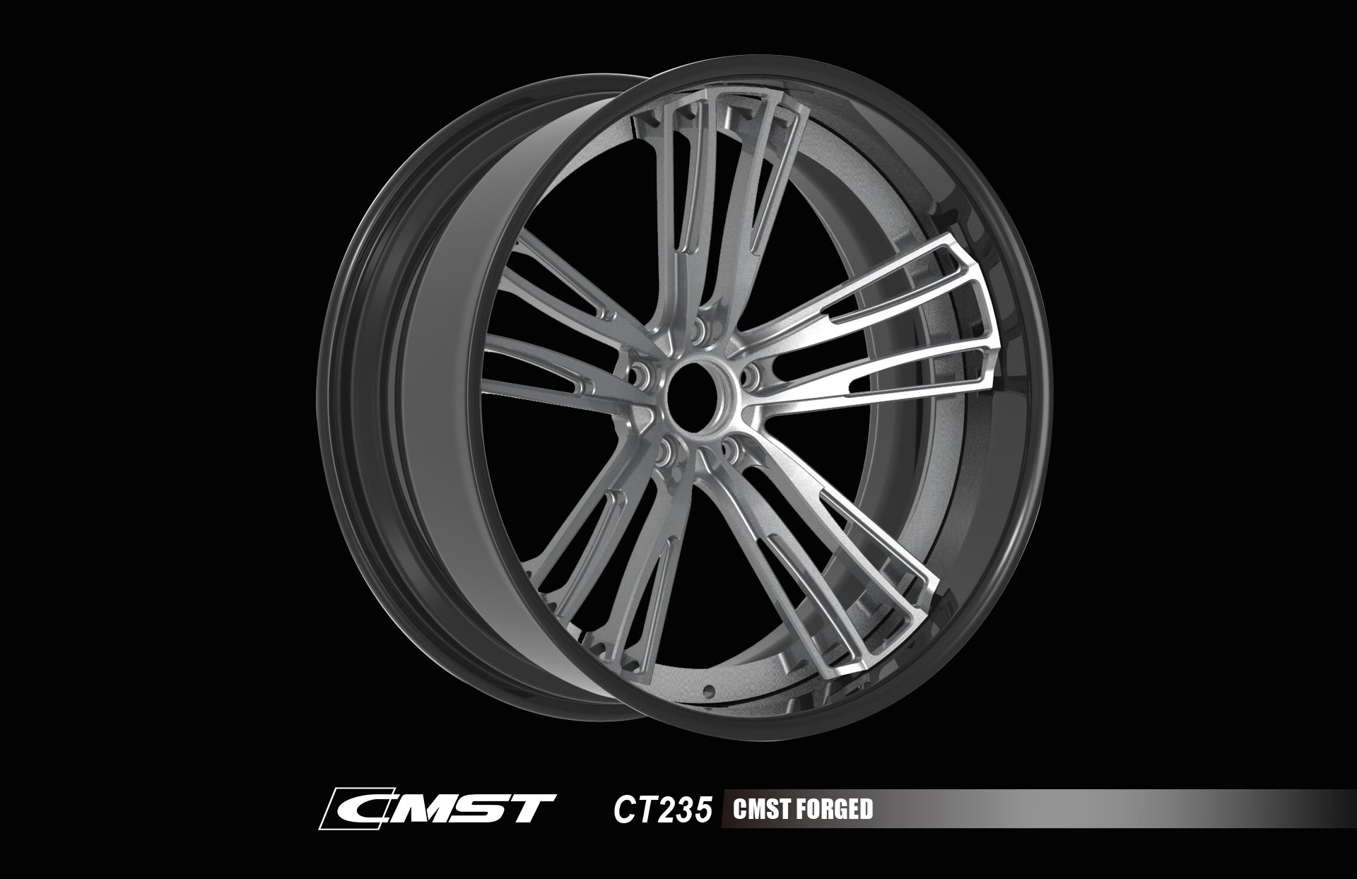 CMST - FORGED ALLOYS WHEELS CT235 - Aero Carbon UK