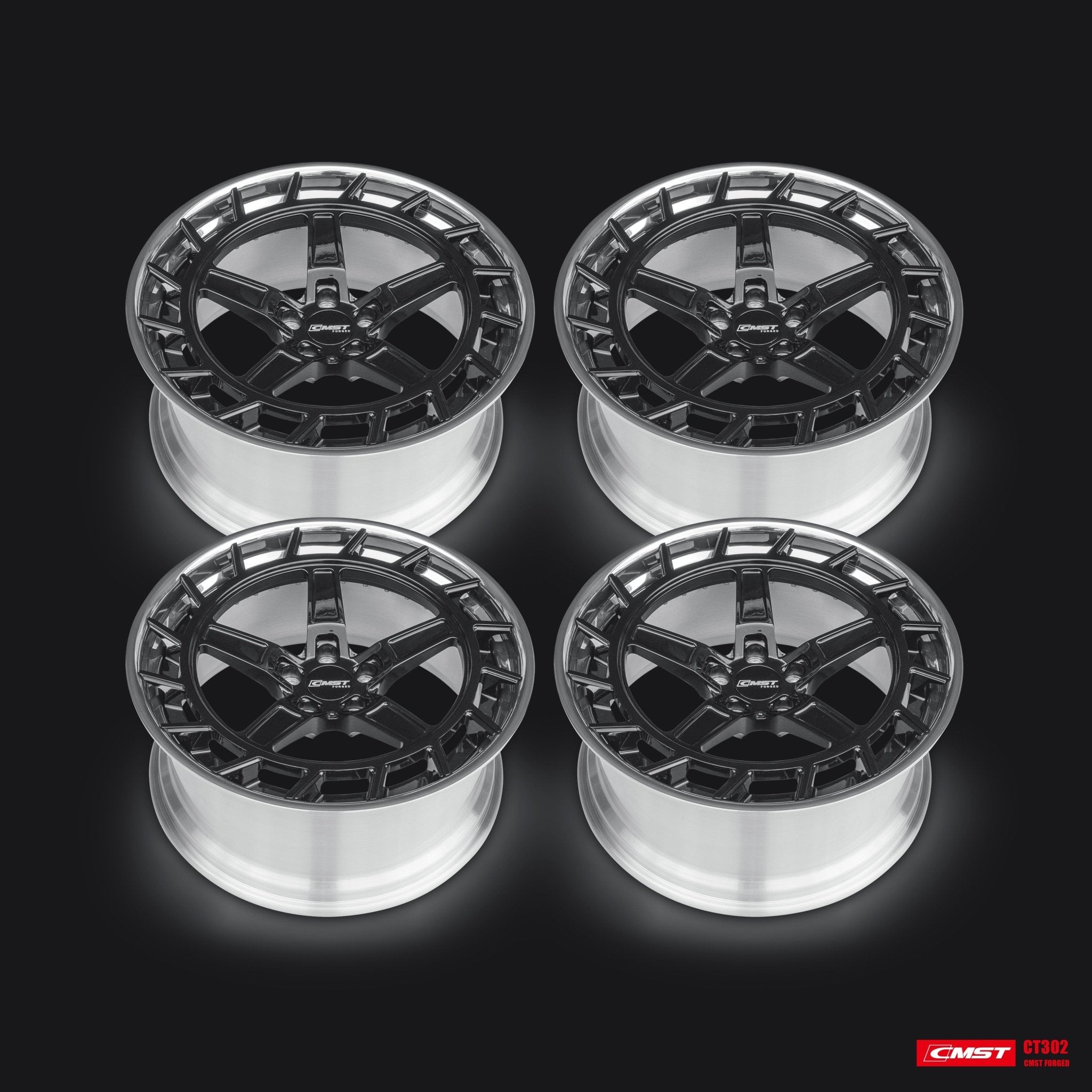 CMST - FORGED ALLOYS WHEELS CT302 - Aero Carbon UK