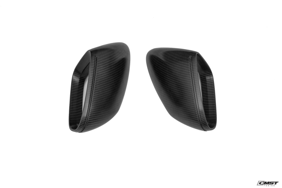 CMST - PORSCHE 911 / 992 / TAYCAN CARBON FIBRE WING MIRROR CAP - Aero Carbon UK