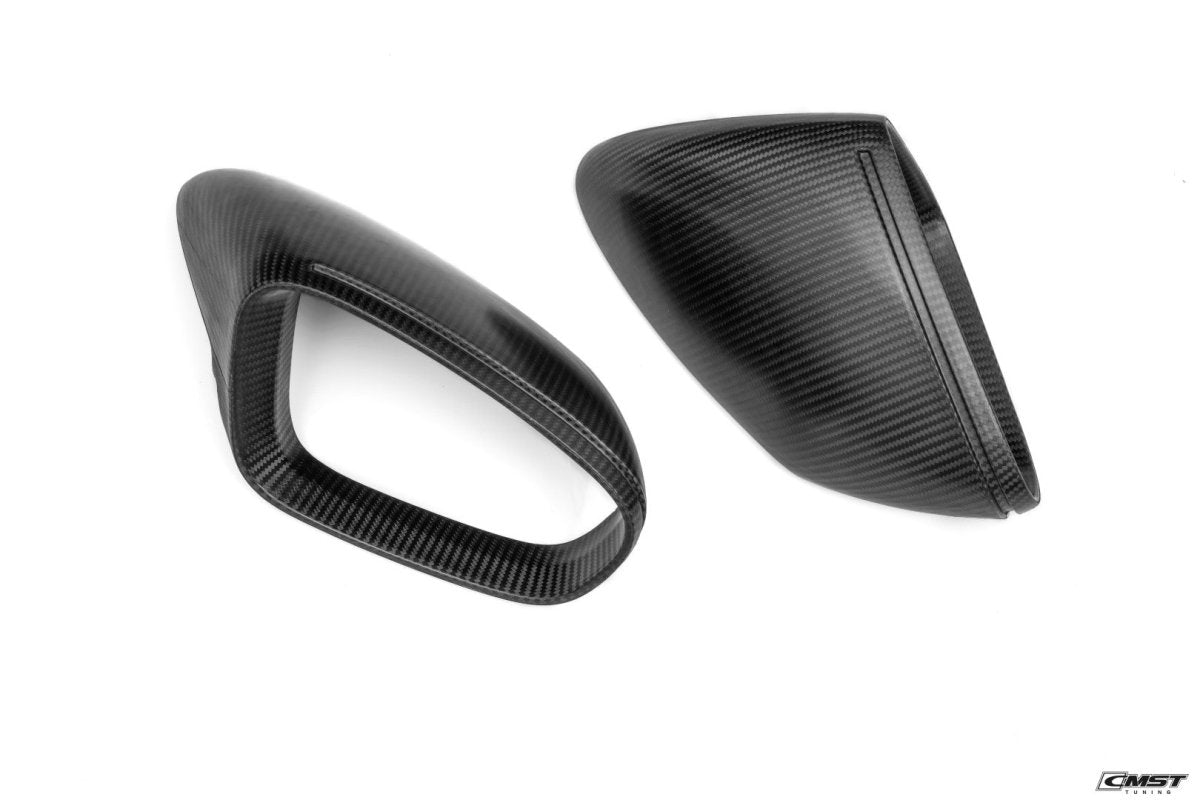 CMST - PORSCHE 911 / 992 / TAYCAN CARBON FIBRE WING MIRROR CAP - Aero Carbon UK