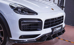 CMST - PORSCHE CAYENNE COUPE 9Y3 CARBON FIBRE FRONT LIP SPLITTER - Aero Carbon UK