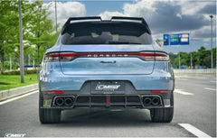 CMST - PORSCHE MACAN CARBON FIBRE DIFFUSER WITH LED BRAKE LIGHT - Aero Carbon UK