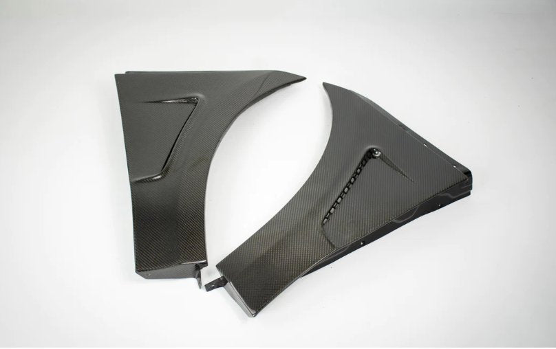 CMST - PORSCHE MACAN CARBON FIBRE FRONT FENDERS SET - Aero Carbon UK