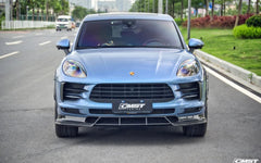 CMST - PORSCHE MACAN CARBON FIBRE FRONT LIP SPLITTER - Aero Carbon UK