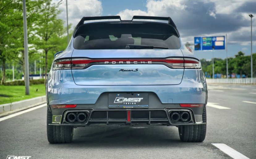 CMST - PORSCHE MACAN CARBON FIBRE ROOF SPOILER - Aero Carbon UK