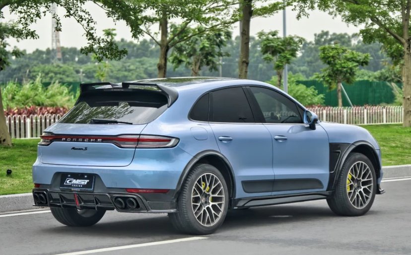 CMST - PORSCHE MACAN CARBON FIBRE SIDE SKIRTS V2 - Aero Carbon UK