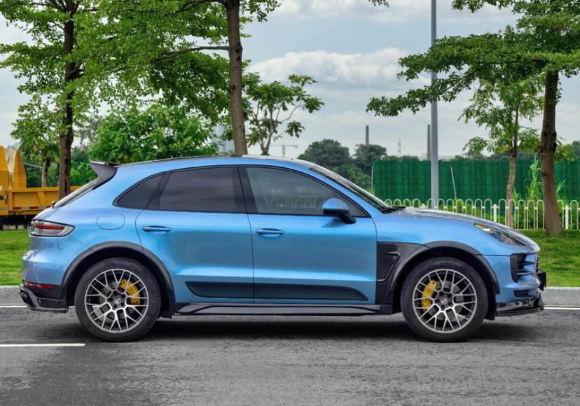 CMST - PORSCHE MACAN CARBON FIBRE SIDE SKIRTS V2 - Aero Carbon UK