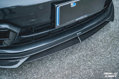 CMST - PORSCHE PANAMERA 971 / TURBO / GTS 2021-22 CARBON FIBRE FRONT LIP - Aero Carbon UK