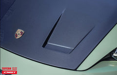 CMST - PORSCHE TAYCAN DRY CARBON FIBRE BONNET - Aero Carbon UK