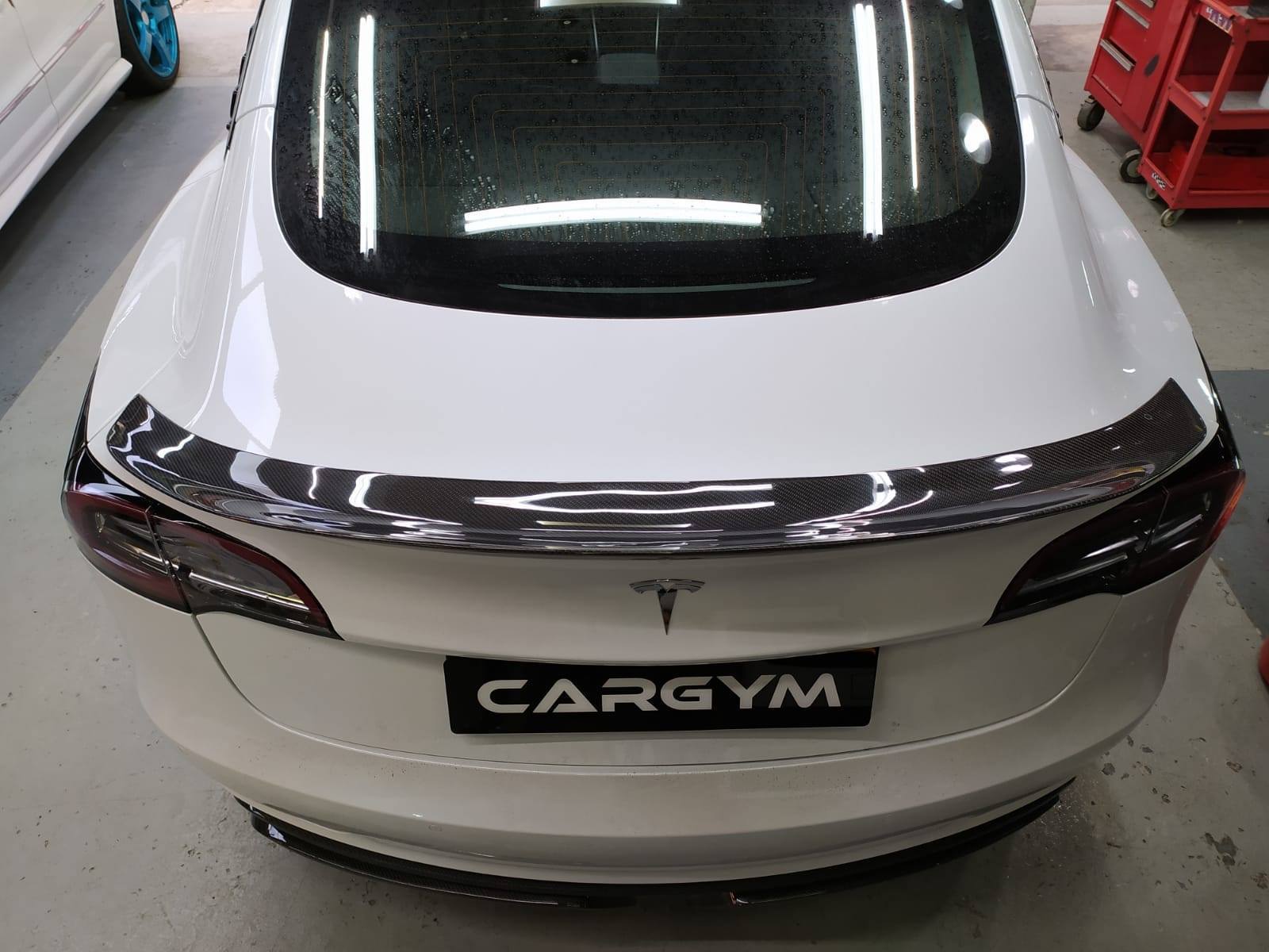 CMST - TESLA MODEL 3 CARBON FIBRE SPOILER V1 - Aero Carbon UK