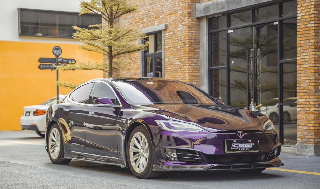 CMST - TESLA MODEL S CARBON FIBRE SIDE SKIRTS - Aero Carbon UK