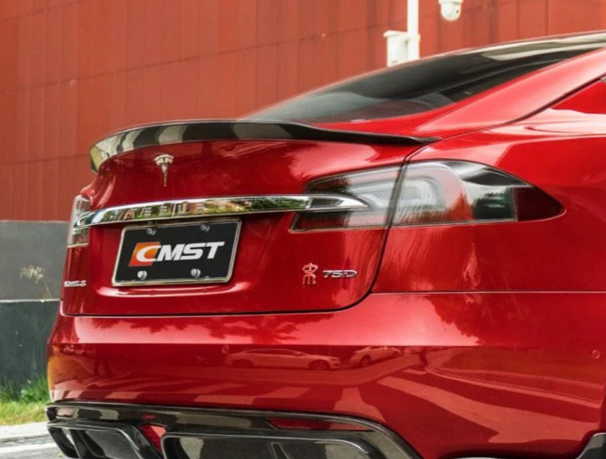 CMST - TESLA MODEL S CARBON FIBRE SPOILER - Aero Carbon UK