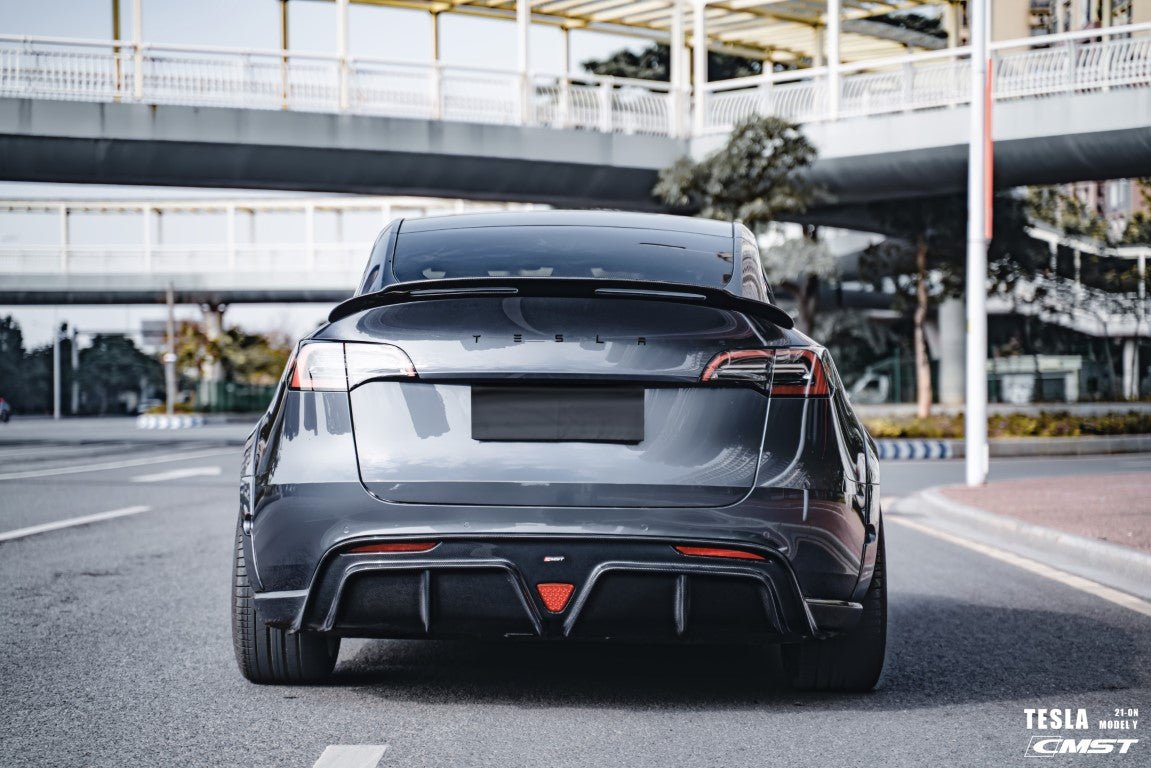 CMST - TESLA MODEL Y CARBON FIBRE DIFFUSER V2 - Aero Carbon UK