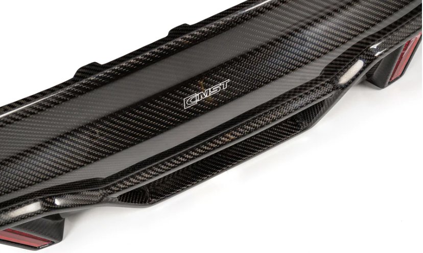 CMST - TESLA MODEL Y CARBON FIBRE REAR DIFFUSER V4 - Aero Carbon UK