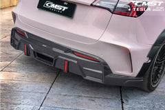 CMST - TESLA MODEL Y CARBON FIBRE REAR DIFFUSER V4 - Aero Carbon UK