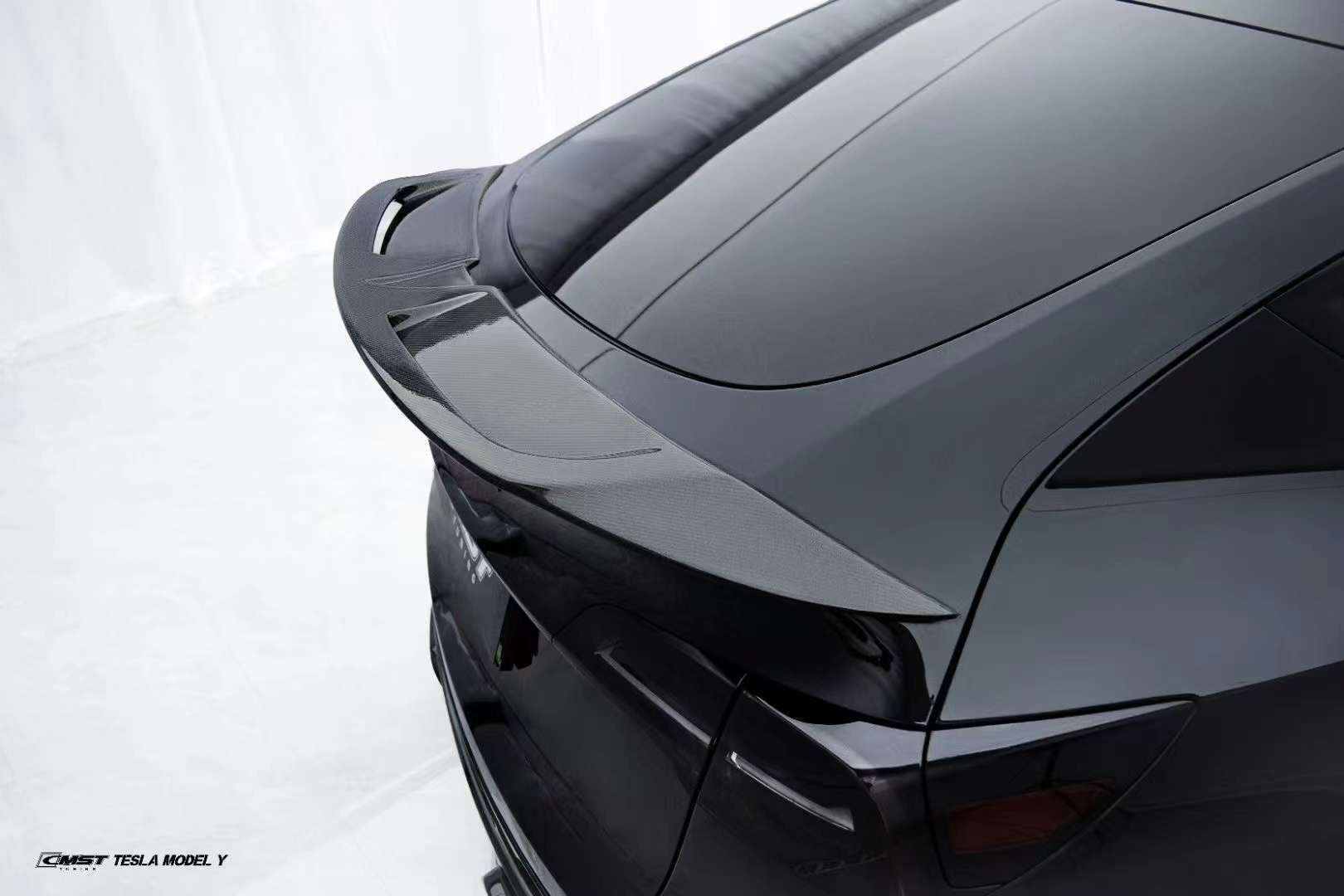 CMST - TESLA MODEL Y CARBON FIBRE SPOILER V1 – Aero Carbon UK