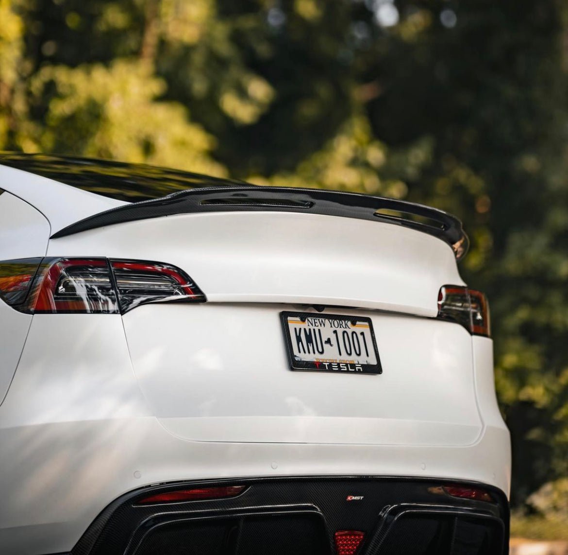 CMST - TESLA MODEL Y CARBON FIBRE SPOILER V1 - Aero Carbon UK