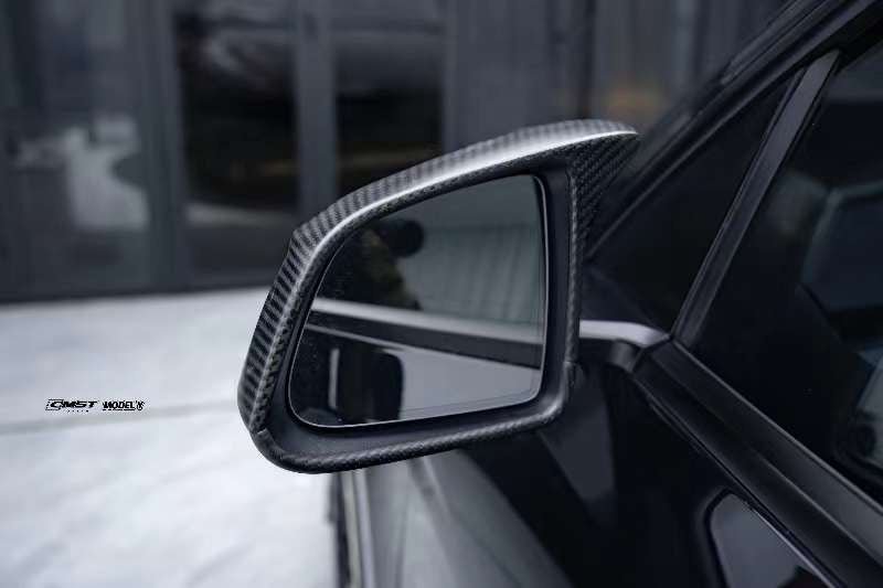 CMST - TESLA MODEL Y CARBON FIBRE WING MIRROR CAPS - Aero Carbon UK