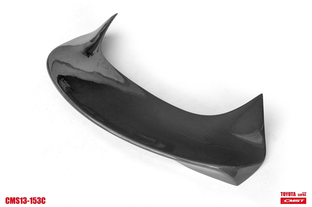 CMST - TOYOTA GR SUPRA CARBON FIBRE DUCKTAIL REAR SPOILER - Aero Carbon UK