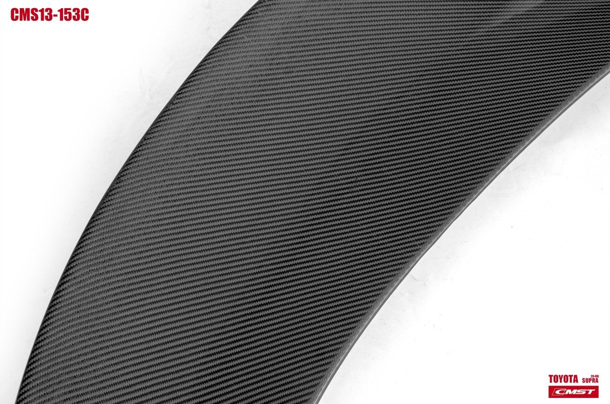 CMST - TOYOTA GR SUPRA CARBON FIBRE DUCKTAIL REAR SPOILER - Aero Carbon UK