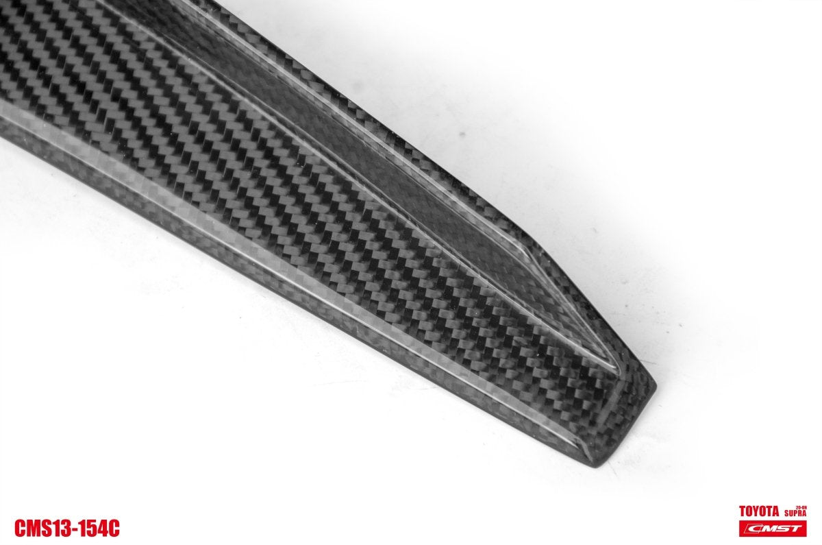CMST- TOYOTA GR SUPRA CARBON FIBRE FRONT CANARDS - Aero Carbon UK