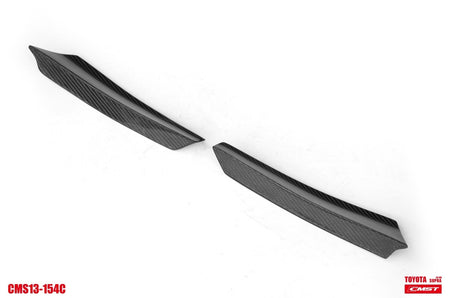 CMST- TOYOTA GR SUPRA CARBON FIBRE FRONT CANARDS - Aero Carbon UK