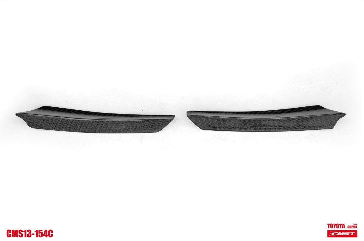 CMST- TOYOTA GR SUPRA CARBON FIBRE FRONT CANARDS - Aero Carbon UK