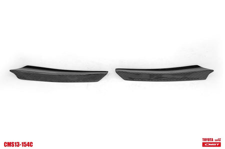 CMST- TOYOTA GR SUPRA CARBON FIBRE FRONT CANARDS - Aero Carbon UK