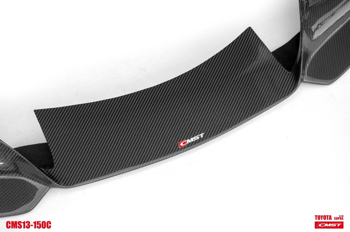 CMST - TOYOTA GR SUPRA CARBON FIBRE FRONT LIP - Aero Carbon UK