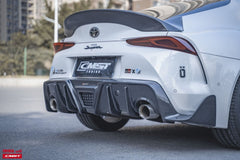 CMST- TOYOTA GR SUPRA CARBON FIBRE REAR LED DIFFUSER - Aero Carbon UK