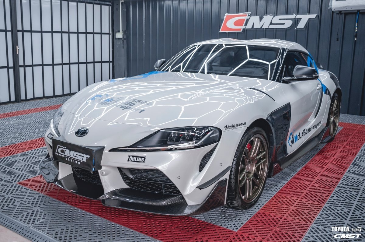 CMST - TOYOTA GR SUPRA CARBON FIBRE SIDE SKIRTS - Aero Carbon UK