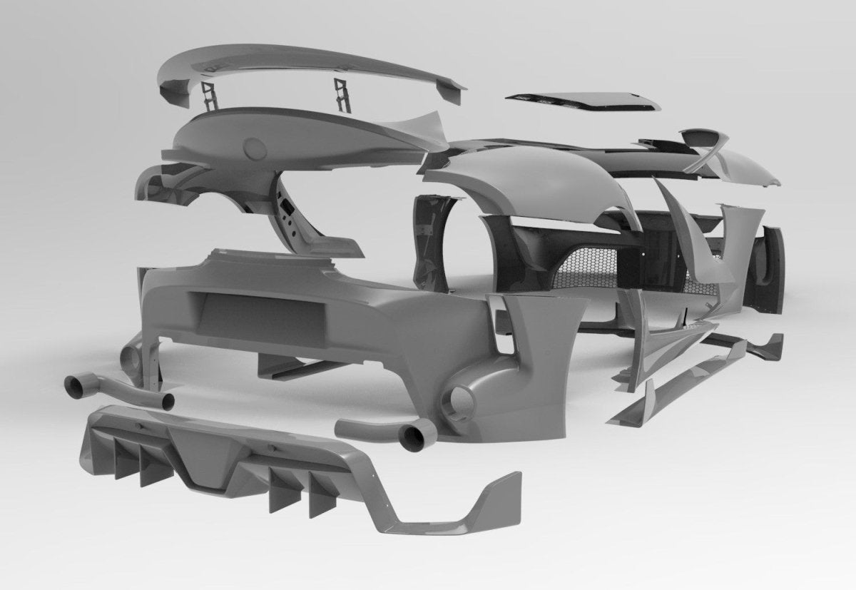 CMST- TOYOTA GR SUPRA CARBON FIBRE WIDEBODY "FT1 CONCEPT" KIT - Aero Carbon UK