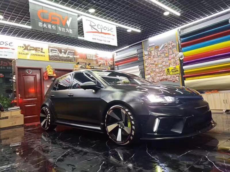 CMST - VOLKSWAGEN GOLF GTI / GOLF R MK7 MK7.5 WIDEBODY WHEEL ARCHES FRP - Aero Carbon UK