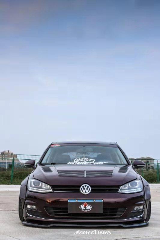 Vw Mk7 R Back CMST - VOLKSWAGEN GOLF GTI / GOLF R MK7 MK7.5 WIDEBODY WHEEL ARCHES FR ...